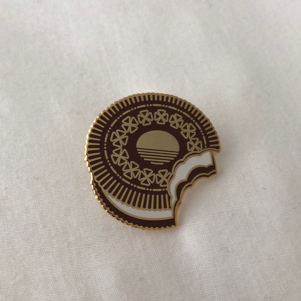 Oreo Cookie Enamel Pin